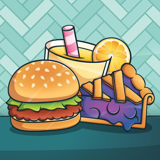 Mind the Menu game art