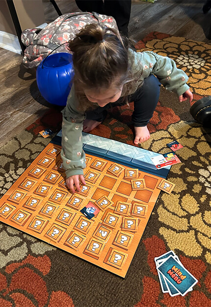 People playing Mind the Menu