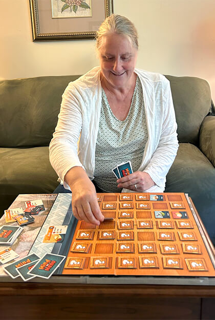 People playing Mind the Menu