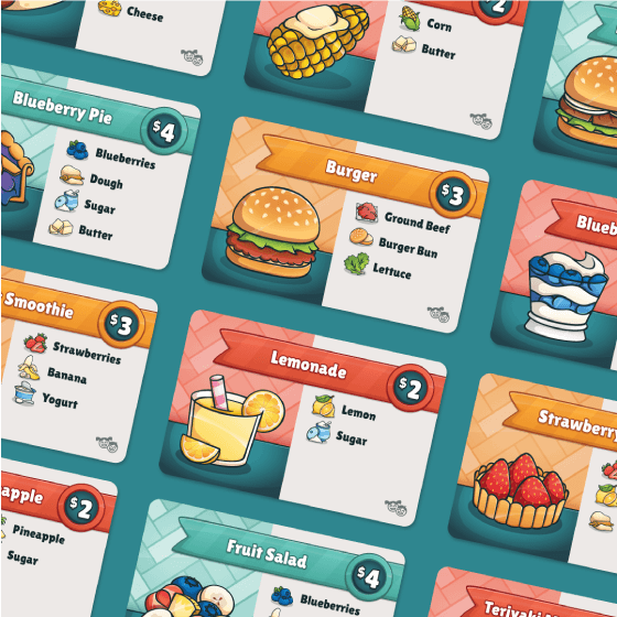 Mind the Menu recipe cards